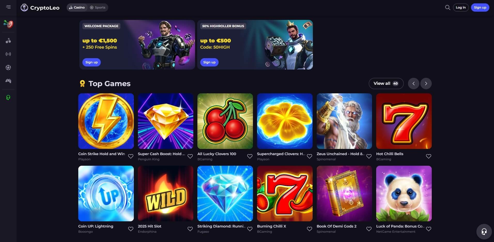 CryptoLeo Casino