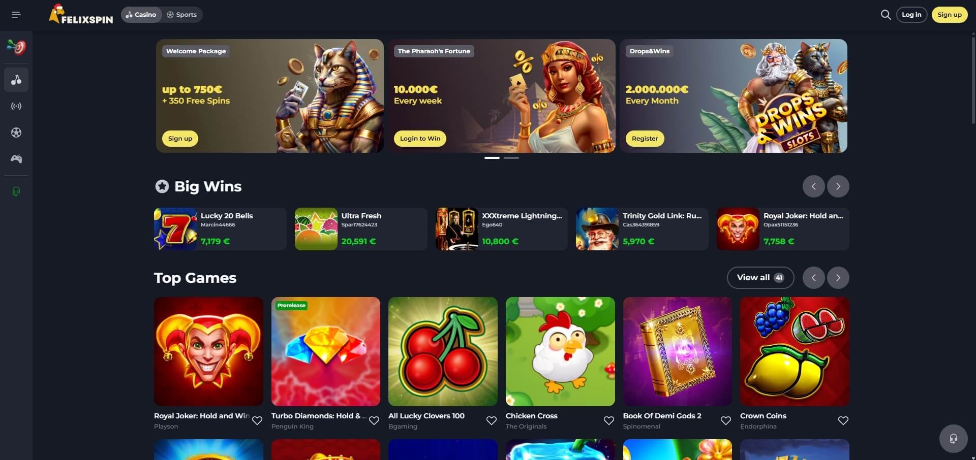 Felixspin Casino
