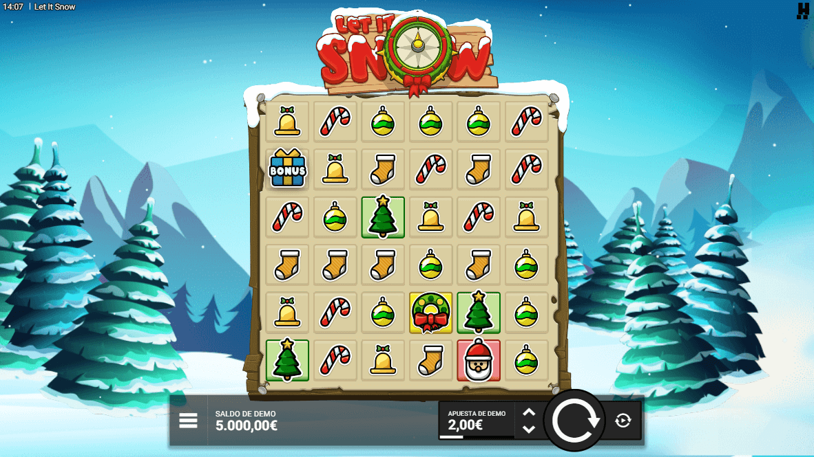 Screenshot of Let it Snow Slot